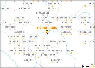 map of Cacaguapa