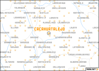 map of Cacahuatalejo