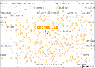 map of Cacahuillo
