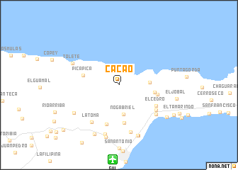 map of Cacao