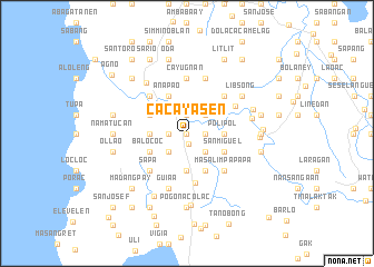 map of Cacayasen