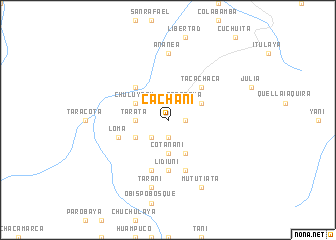 map of Cachani