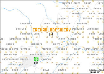 map of Cachanlo de Sidcay