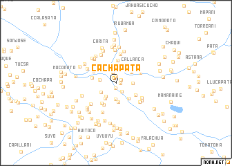 map of Cachapata