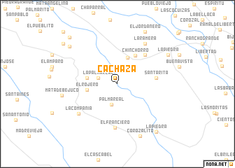 map of Cachaza