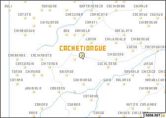 map of Cachetiongue