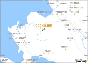 map of Cachilipe