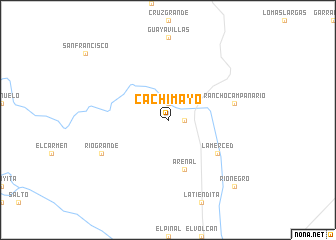 map of Cachimayo