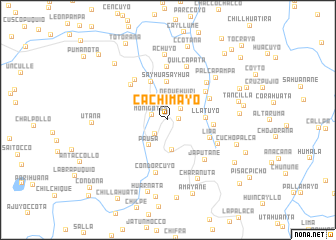 map of Cachimayo