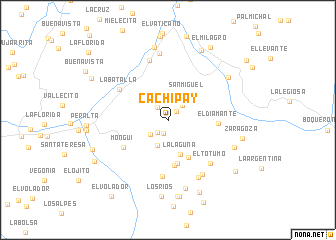 map of Cachipay