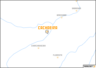 map of Cachoeira