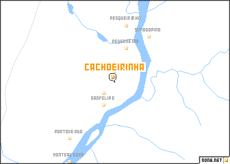 map of Cachoeirinha