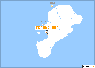 map of Cadadalman