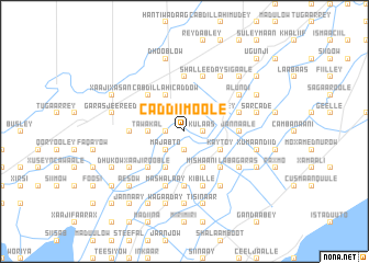 map of Caddiimoole