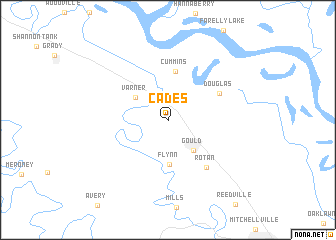 map of Cades