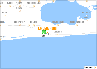 map of Cadjèhoun