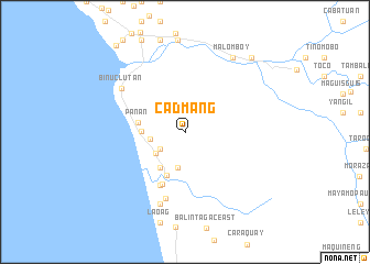 map of Cadmang