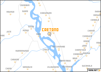 map of Caetano