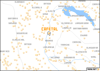 map of Cafetal