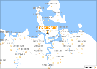 map of Caga-asan