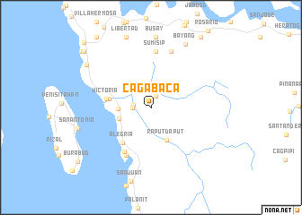 map of Cagabaca