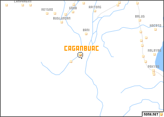 map of Caganbuac