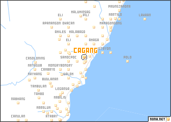 map of Cagang