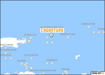 map of Cagantupo