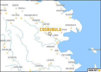 map of Cagbubulu