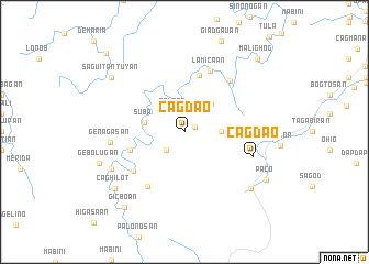 map of Cagdao