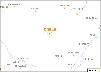 map of Cagle