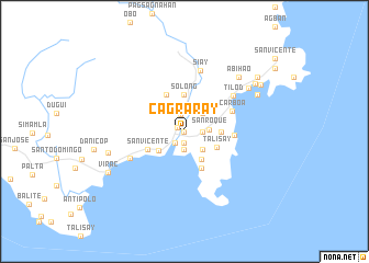 map of Cagraray