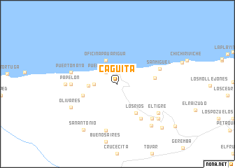 map of Cagüita