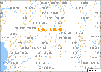 map of Cagutuñgan