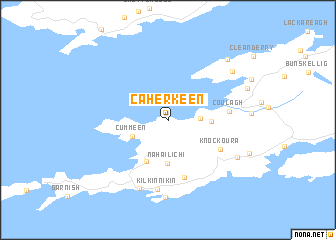 map of Caherkeen