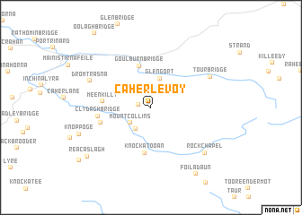 map of Caherlevoy
