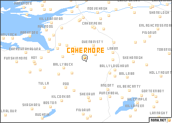 map of Cahermore