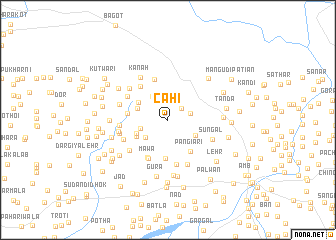 map of Cāhi