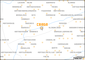 map of Caiada