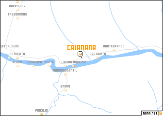 map of Caianana