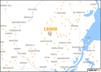 map of Caiana