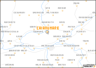 map of Căianu Mare
