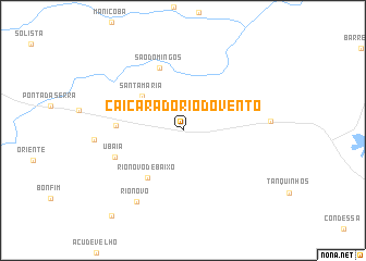 map of Caiçara do Rio do Vento