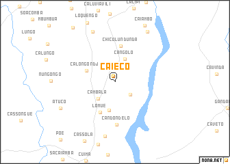 map of Caieco