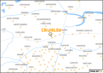 map of Caijialou