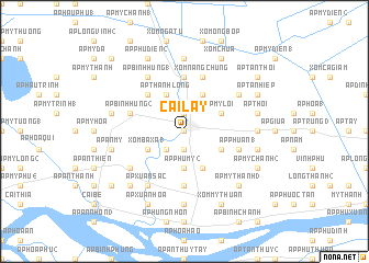 map of Cai Lậy