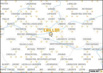 map of Caillon