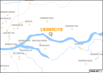 map of Caimancito