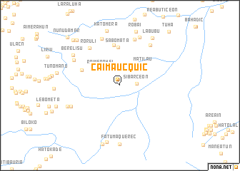 map of Caimauc Quic