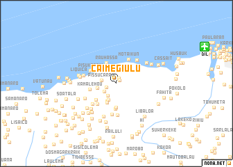 map of Caimegi Ulu